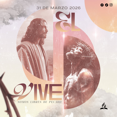 plantilla de resurrección, semana santa editable para anuncios