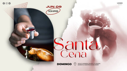 Miniatura panorámica del material visual para la celebración de la cena del Señor
