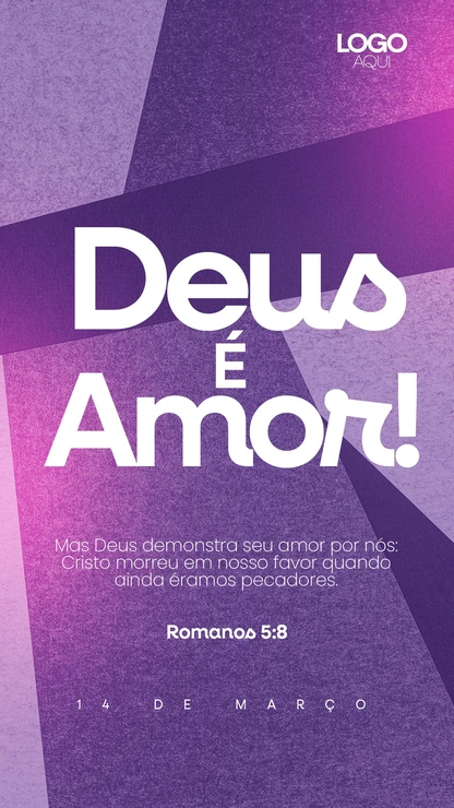 Design para Histórias de Igreja | Estilo Roxo Moderno Vertical Photoshop — miniatura, 9:16