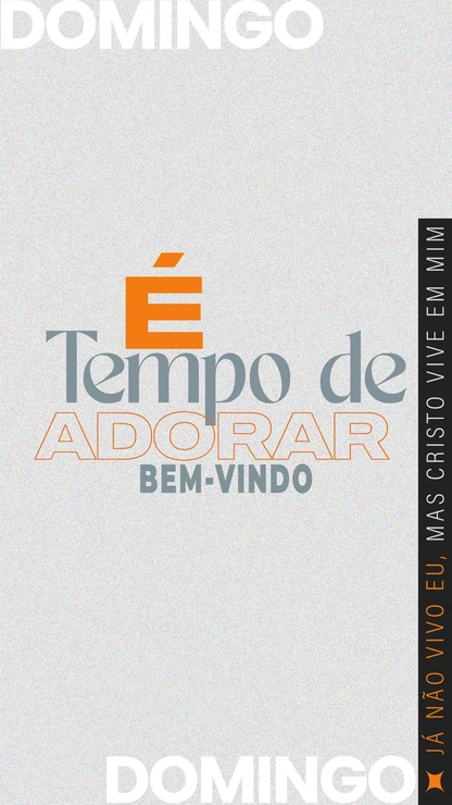 Design para avisos de Igreja | Temática Azul Contemporânea Vertical Photoshop — miniatura, 9:16