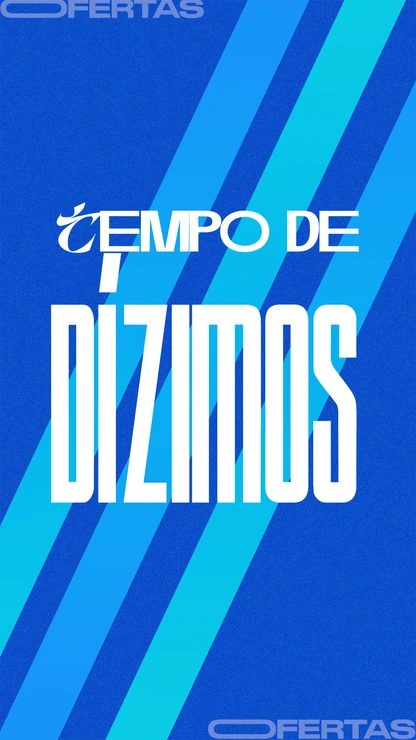 Design Editável para avisos de Igreja | Temática Azul Contemporânea Vertical Photoshop — miniatura, 9:16
