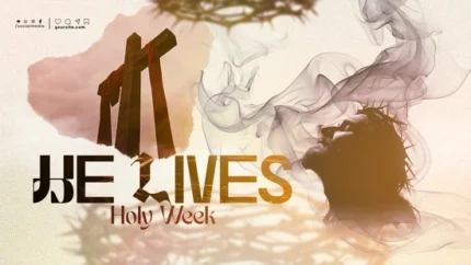Holy Week Projector Background | Contemporary Theme 16:9 PSD — thumbnail, 16:9