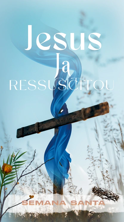 Design para Stories de Culto | Estilo Sacro Vertical Photoshop — miniatura, 9:16