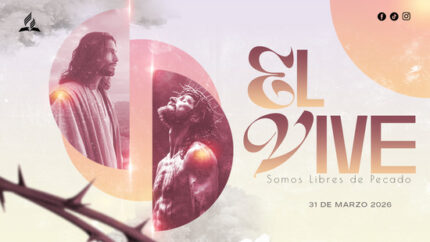 banner editable con temática de cristo resucitado para presentaciones