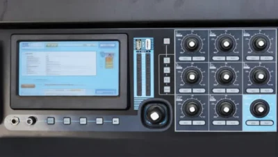 mezcladora digital en un entorno eclesiástico moderno