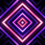 bucle de video VJ púrpura dinámico para cultos