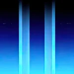 Textura neon azul vertical fondo dark abstracto stock