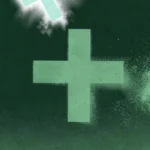 Textura suave verde vertical fondo dark abstracto stock