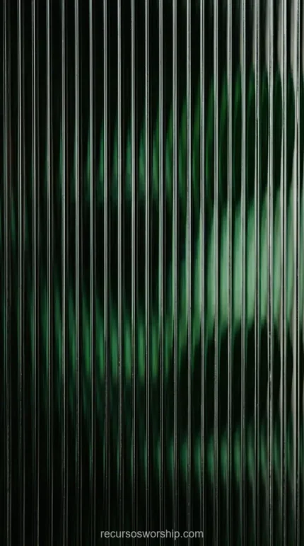 Textura suave verde vertical fondo dark abstracto stock