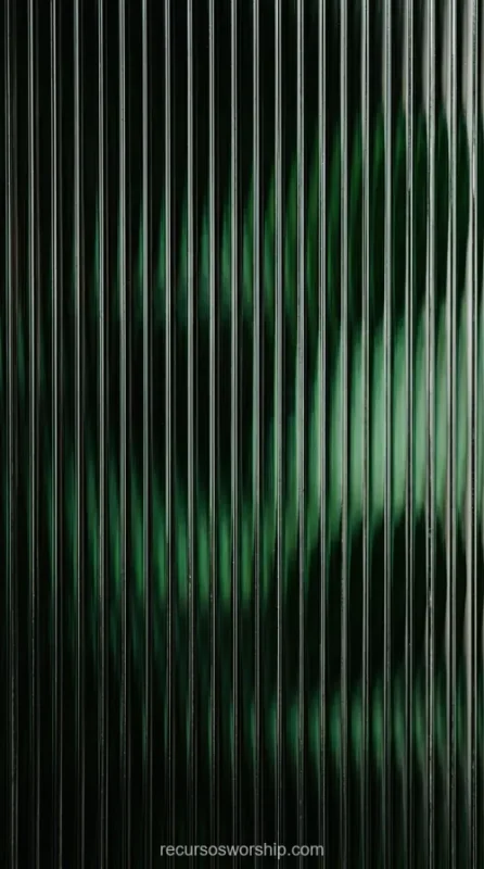 Textura suave verde vertical fondo dark abstracto stock