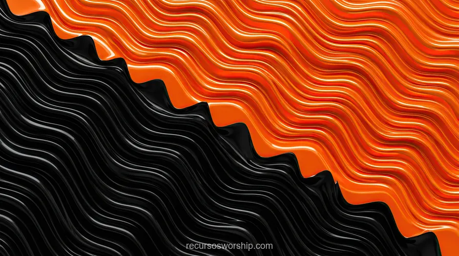Textura suave naranja horizontal fondo dark abstracto stock