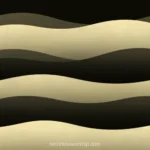 Ondas horizontales suaves beige arena negro oscuro alternadas textura papel pergamino cuadrado organicas elegancia minimalista overlay editorial