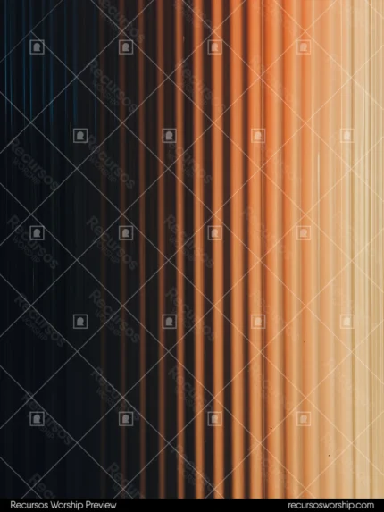 Estrias verticales paralelas negro profundo naranja ambar degradado efecto persiana vidrio acanalado iluminado vertical industrial calido overlay arquitectura