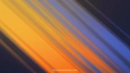 Lineas diagonales motion blur naranja dorado azul indigo blanco fondo oscuro horizontal cinematografico velocidad trazos luz overlay