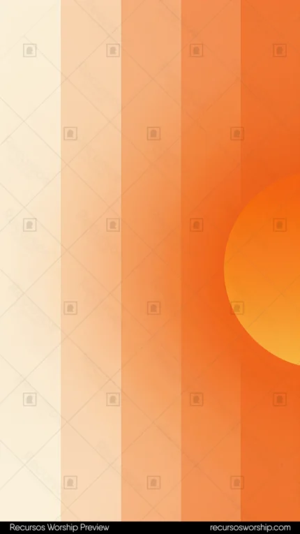Franjas verticales shutter degradado crema beige naranja circulo solar naranja prominente cuadrado detalle calido estructurado atardecer geometrico editorial textura diseno fondo overlay