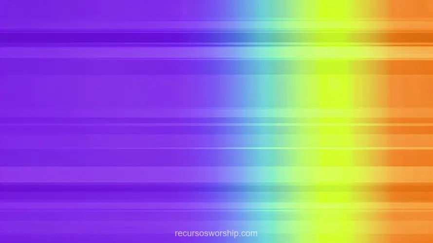 Gradiente Espectral Morado Violeta Amarillo Naranja Líneas Glitch Horizontal Arcoíris Analógico Gradiente espectral horizontal morado violeta izquierda amarillo naranja derecha lineas horizontales finas glitch suave detalle cromatico vibrante arcoiris fotoelectrico analogico textura diseno