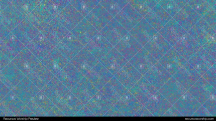 Ruido digital pixelado denso multicolor cian azul verde magenta amarillo fondo azul cian horizontal general uniforme caotico pixel noise analogico televisivo textura diseno overlay motion glitch