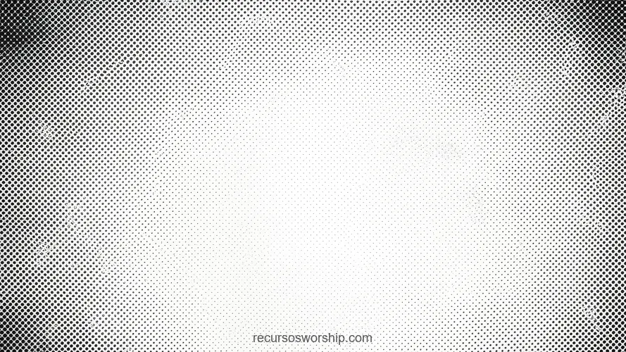 Halftone Horizontal Nucleo Blanco Luminoso Bordes Negros Trama Puntos Vignette Circular Blanco Negro Horizontal Textura halftone horizontal nucleo central blanco luminoso bordes negros densos trama puntos disuelven gradualmente fondo blanco grisaceo horizontal vignette circular retro clean neutra superposicion texto