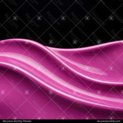 Superficie liquida metal rosado magenta brillante ondas suaves reflejos alto brillo cuadrado minimalista fondo negro seda metalica premium adoracion contemporanea elegante femenino
