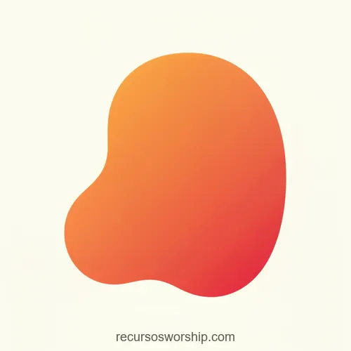 Blob Orgánico Fluido Degradado Naranja Amarillo Rojo Coral Fondo Beige Marfil Espacio Negativo Cuadrado Forma organica fluida unica degradado naranja amarillo rojo coral fondo beige marfil claro amplio espacio negativo cuadrado blob organico calido minimalista identidad vitalidad clean contemporaneo