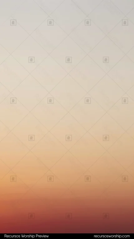 Degradado vertical suave crema beige muy palido superior naranja cobre calido inferior liso transicion sin textura aurora amanecer suave esperanza neutra diseno iglesia