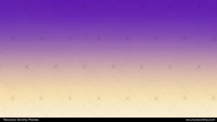 Degradado vertical suave violeta morado vibrante superior amarillo crema palido inferior liso alta saturacion complementario festivo adoracion vibrante diseno iglesia
