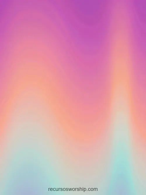 Degradado Vertical Aurora Tricolor Rosa Magenta Naranja Melocotón Teal Menta Fluido Pastel Vibrante Festivo Degradado vertical suave aurora tricolor rosa magenta vibrante naranja melocoton calido teal menta fresco composicion vertical pastel vibrante festivo adoracion alabanza contemporaneo