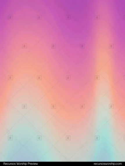 Degradado vertical suave aurora tricolor rosa magenta vibrante naranja melocoton calido teal menta fresco composicion vertical pastel vibrante festivo adoracion alabanza contemporaneo