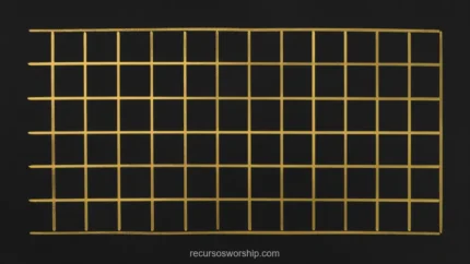 Cuadricula rectangular lineas finas doradas trazado artistico manual fondo negro oscuro horizontal grid minimalista elegante contraste dorado negro premium ministerial sofisticado