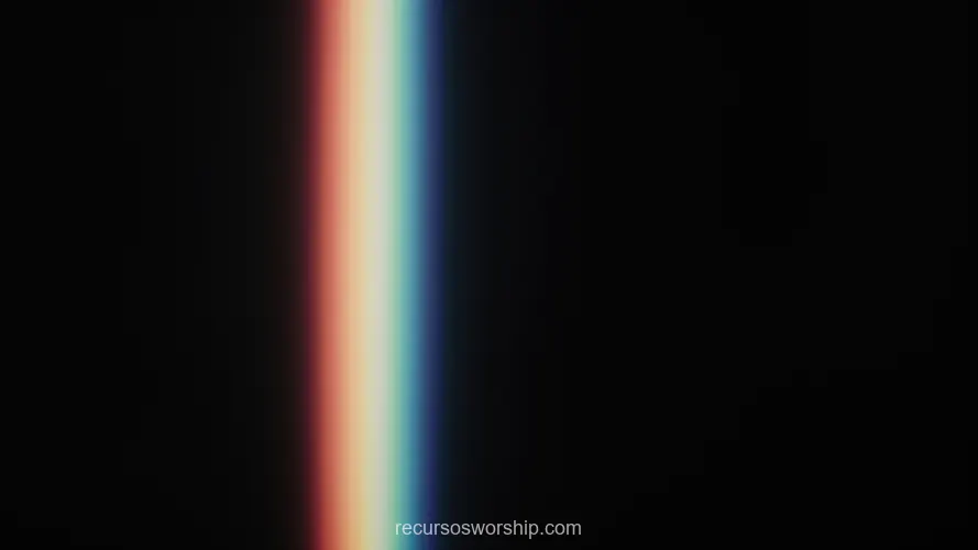 Rayo Espectral Vertical Rojo Naranja Inferior Cian Azul Superior Fondo Negro Absoluto Horizontal Dramático Rayo espectral vertical rojo naranja inferior cian azul superior leve inclinacion fondo negro absoluto horizontal luz dispersa dramatica oscura contraste calido frio radical ministerial