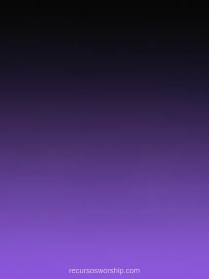 Degradado vertical suave negro superior violeta purpura intenso inferior gradiente monocolor mistico solemne oscuro espiritual litúrgico adviento cuaresma ministerial contemplativo