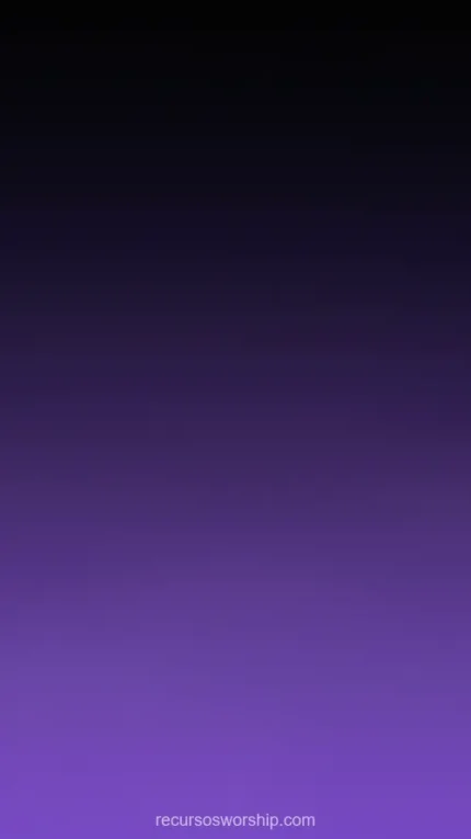 Degradado vertical suave negro superior violeta azulado medio inferior gradiente monocolor nocturno sereno oscuro contemplativo ministerial vigilia oracion noche