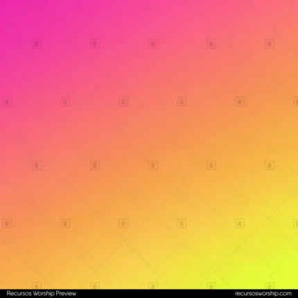 Degradado vibrante magenta rosa intenso superior naranja amarillo lima brillante inferior cuadrado pop festivo energetico alegre vibrante ministerial juvenil celebratorio gozo