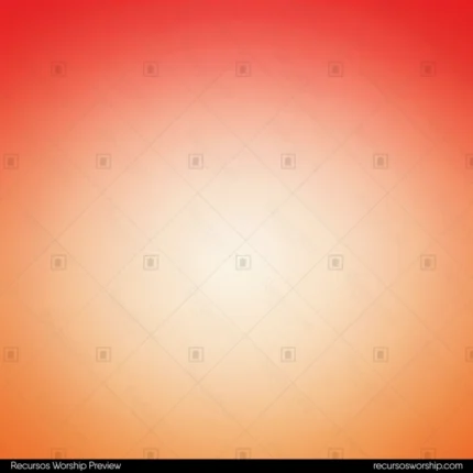 Degradado radial centro blanco crema brillante naranja melocoton rojo coral bordes cuadrado solar calido radiante energetico luminoso ministerial espiritu fuego irradiacion