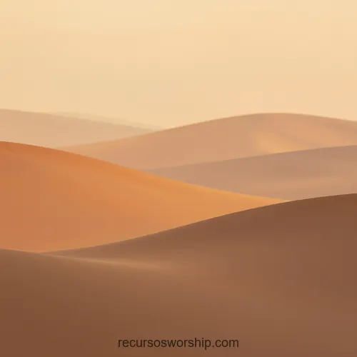 Dunas Arena Onduladas Beige Terracota Niebla Horizonte Cielo Claro Cuadrado Fotorrealista Desertico Dunas arena onduladas beige terracota suave niebla difusa horizonte cielo claro cuadrado fotorrealista minimalista desertico fondo contemplativo calidez natural