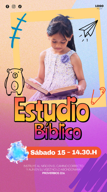 recurso educativo digital para enseñanza bíblica infantil personalizable