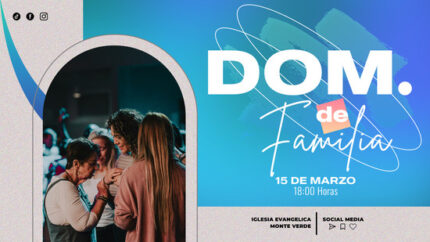 plantilla apaisada ajustable para invitaciones de servicios familiares