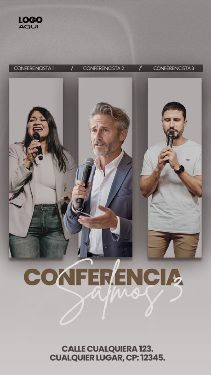 Flyer-vertical-para-congreso-cristiano diseno de historias para redes sociales de evento religioso contemporaneo