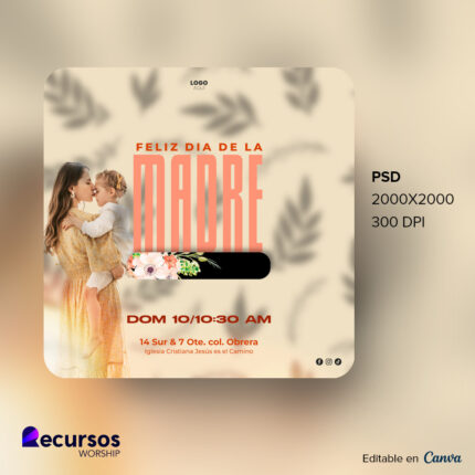 diseño moderno para el Día de las Madres