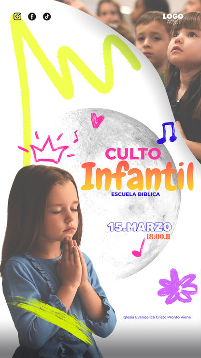 Imagen de portada vertical para historias destacando el diseño infantil colorido.