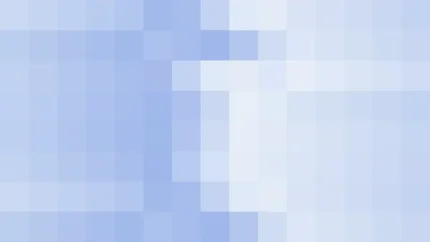 Mosaico de píxeles en tonos azul con columnas, video loop VJ para escenario de iglesia