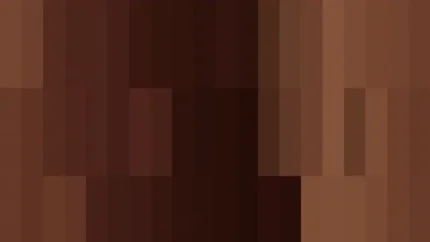 Mosaico de píxeles en tonos rojo y terracota con columnas, video loop VJ para escenario de iglesia
