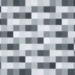 Mosaico denso de píxeles en tonos azul y cielo, video loop VJ para escenario de iglesia
