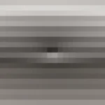 Mosaico denso de píxeles en tonos negro y gris con bandas horizontales, video loop VJ para escenario de iglesia