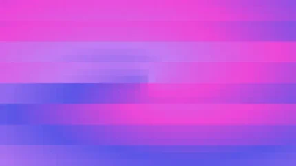 Mosaico denso de píxeles en tonos violeta y púrpura con espiral, video loop VJ para escenario de iglesia