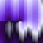 Trama de micro píxeles en tonos azul y violeta con espiral, video loop VJ para escenario de iglesia