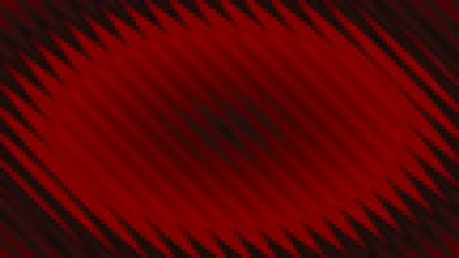 Trama de micro píxeles en tonos rojo y oscuro con ondas concéntricas, video loop VJ para escenario de iglesia