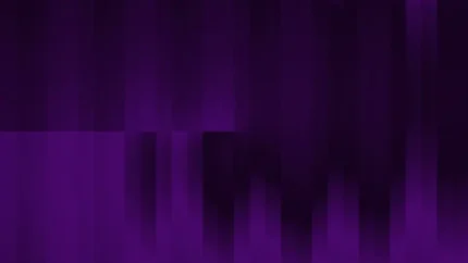 Trama de micro píxeles en tonos violeta y oscuro con espiral, video loop VJ para escenario de iglesia