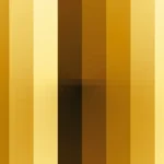 Trama fina de píxeles en tonos amarillo y terracota con mosaico parpadeante, video loop VJ para escenario de iglesia