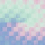 Trama fina de píxeles en tonos azul y magenta con espiral, video loop VJ para escenario de iglesia